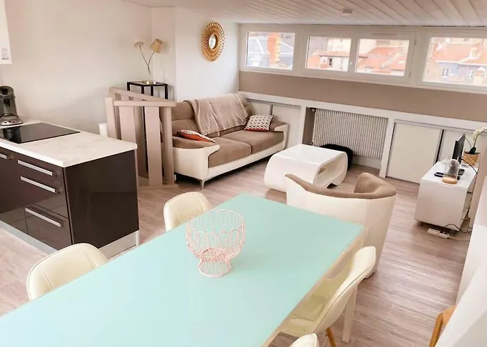 Apartment Duplex - Terrasse 2 Centre-ville Jaude *